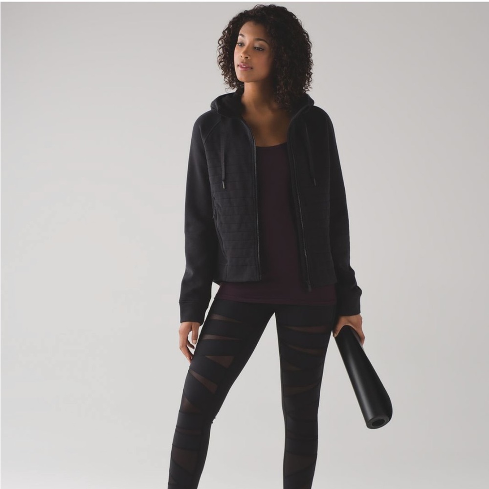 Lululemon Athletica Fleece Be True Hoodie, Black